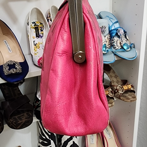 Rare Patricia Nash barbie pink top handle bag - Picture 10 of 16